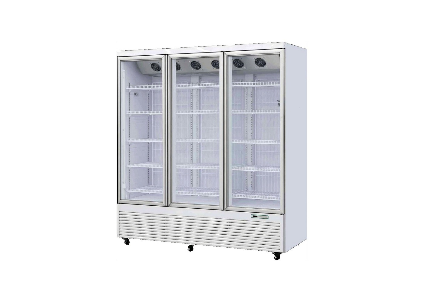 Upright air cooled freezer